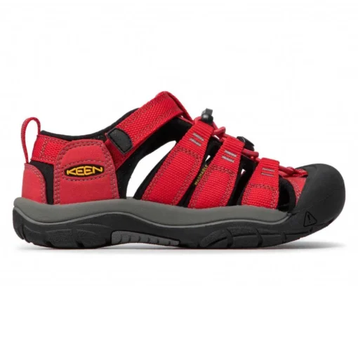 Keen Big Kids' Newport H2 Sandal - Ribbon Red/Gargoyle 8 Keen Big Kids' Newport H2 Sandal - Ribbon Red/Gargoyle -Patagonia Shop 0000197585793 7