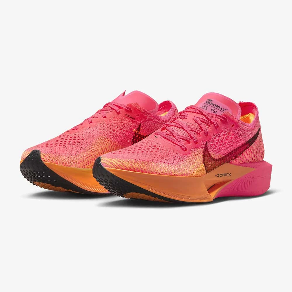 Women's Nike ZoomX Vaporfly Next % 3 Running Shoe - Hyper Pink/Black/Laser Orange- Regular (B) 2 Women's Nike ZoomX Vaporfly Next % 3 Running Shoe - Hyper Pink/Black/Laser Orange- Regular (B) - Image 2