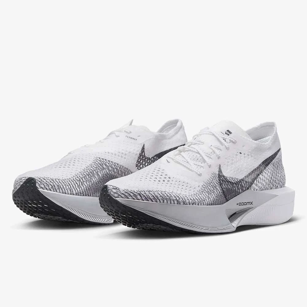 Men's Nike ZoomX Vaporfly Next% 3 Running Shoe- White/Dark Smoke Grey/Particle Grey- Regular (D) 2 Men's Nike ZoomX Vaporfly Next% 3 Running Shoe- White/Dark Smoke Grey/Particle Grey- Regular (D) - Image 2