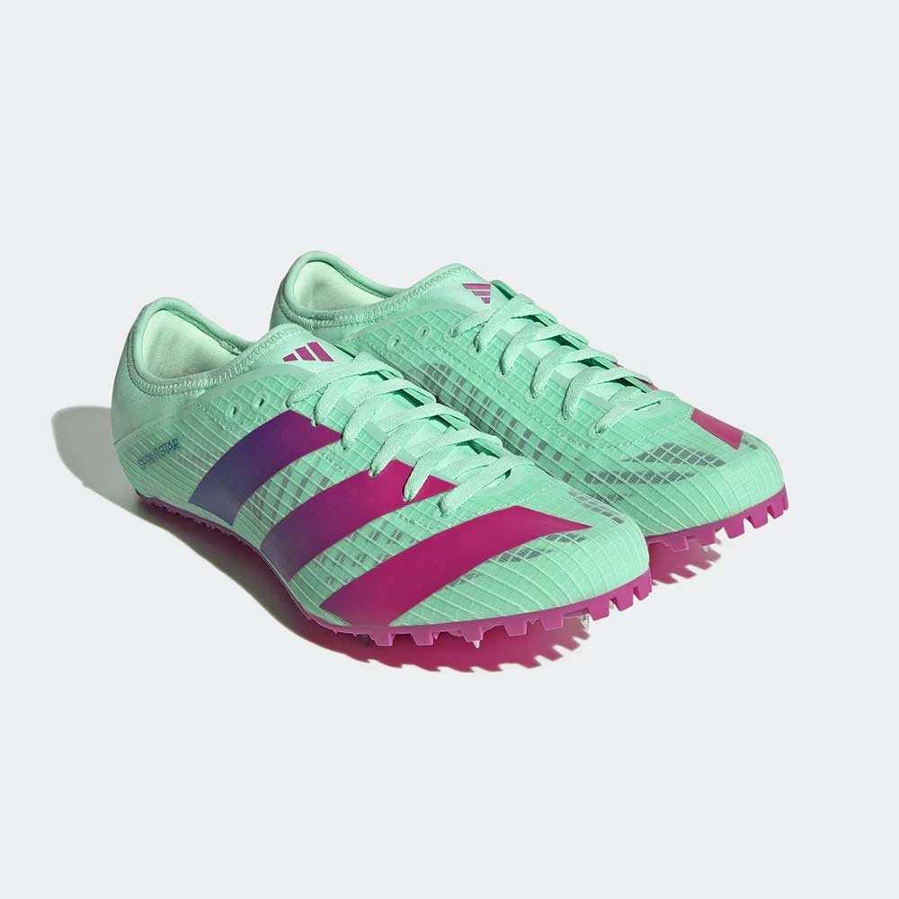 ADIDAS Men's Sprintstar Track Spike -Pulse Mint / Lucid Blue / Lucid Fuchsia - Regular (D) 2 ADIDAS Men's Sprintstar Track Spike -Pulse Mint / Lucid Blue / Lucid Fuchsia - Regular (D) - Image 2