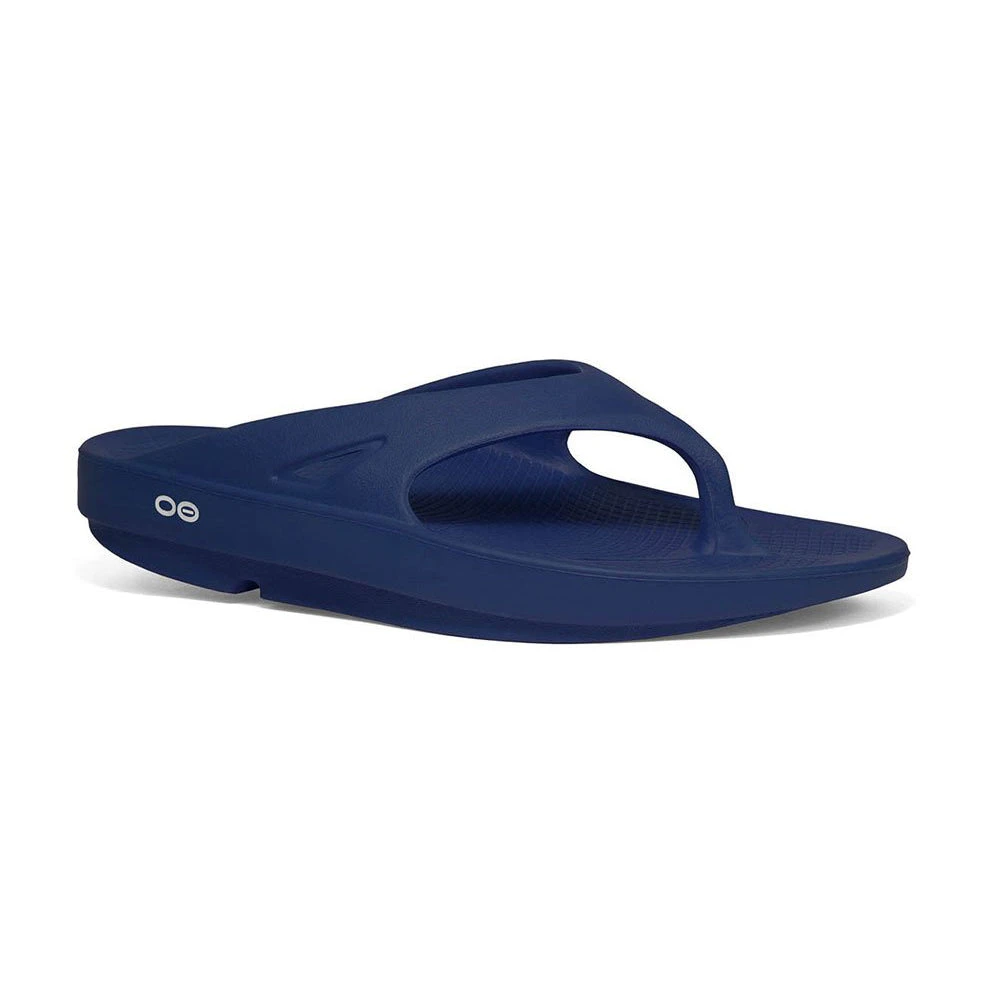 OOfos Unisex OOriginal Sandal - Navy- Regular (D) 1 OOfos Unisex OOriginal Sandal - Navy- Regular (D)