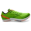 BROOKS Unisex Draft XC Spike - Green Grecko/Red Orange/White- Regular (D)