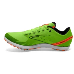 BROOKS Unisex Draft XC Spike - Green Grecko/Red Orange/White- Regular (D) -Patagonia Shop 100039 308 M Draft XC