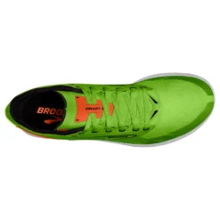 BROOKS Unisex Draft XC Spike - Green Grecko/Red Orange/White- Regular (D) -Patagonia Shop 100039 308 O Draft XC