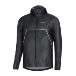 Gore Wear Men's GORE-TEX Shakedry Trail Hooded Jacket - Black