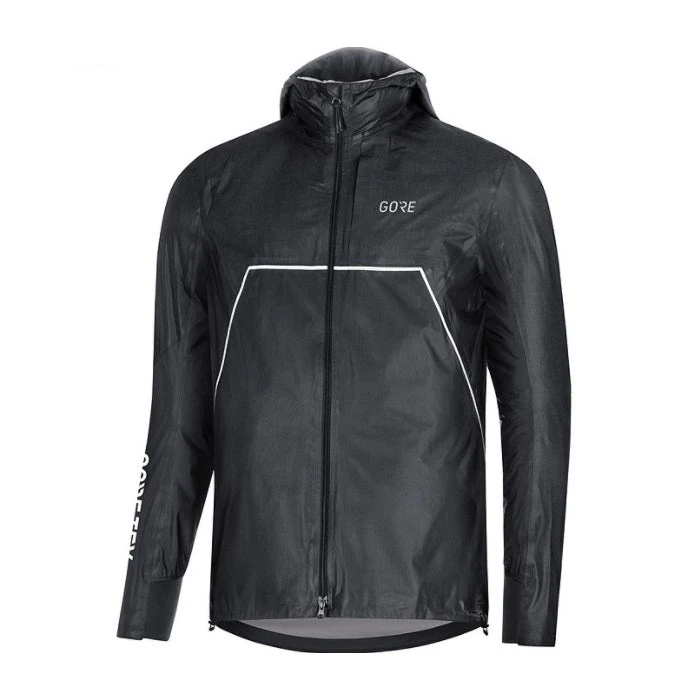 Gore Wear Men's GORE-TEX Shakedry Trail Hooded Jacket - Black 1 Gore Wear Men's GORE-TEX Shakedry Trail Hooded Jacket - Black
