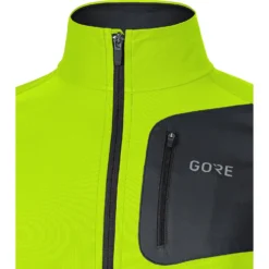 Gore Wear Men's R3 Partial GORE® WINDSTOPPER® Shirt - Neon Yellow/Black 8 Gore Wear Men's R3 Partial GORE® WINDSTOPPER® Shirt - Neon Yellow/Black -Patagonia Shop 100287 0899 4 1
