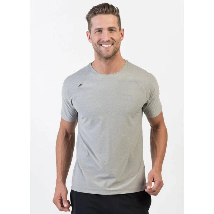 Men's Reign Short Sleeve Shirt - Light Gray Heather 1 Men's Reign Short Sleeve Shirt - Light Gray Heather