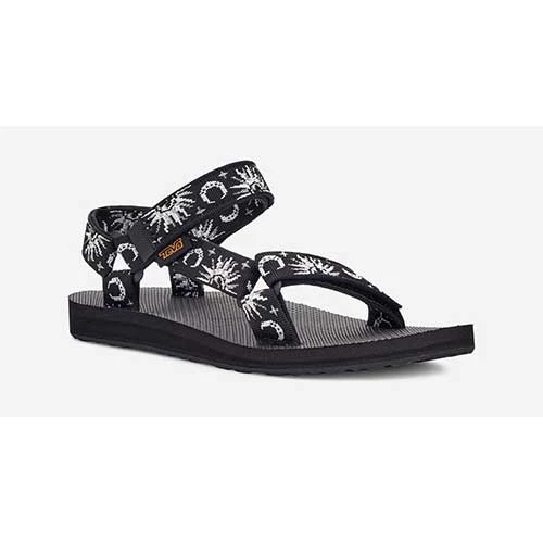 Teva Women's Original Universal Sandals - Sun And Moon Black/White - Regular (B) 2 Teva Women's Original Universal Sandals - Sun And Moon Black/White - Regular (B) - Image 2