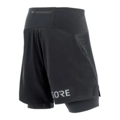 Gore Wear Men's R7 2 In1 Shorts - Black -Patagonia Shop 1004639900 2 1
