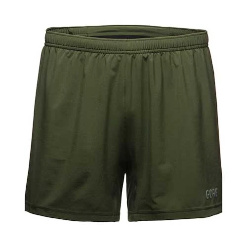 Gore Wear Men's R5 5 Inch Shorts - Utility Green 1 Gore Wear Men's R5 5 Inch Shorts - Utility Green