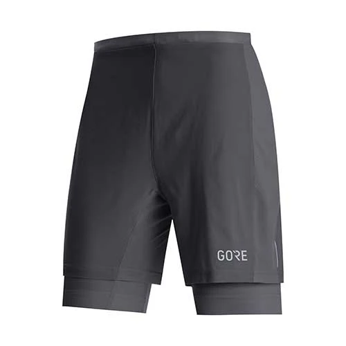Gore Wear Men's R5 2in1 Shorts - Black 1 Gore Wear Men's R5 2in1 Shorts - Black