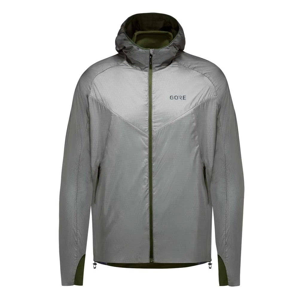 Gore Wear Men's R5 GTX Infinium™ Insulated Jacket - Lab Gray/Utility Green 1 Gore Wear Men's R5 GTX Infinium™ Insulated Jacket - Lab Gray/Utility Green