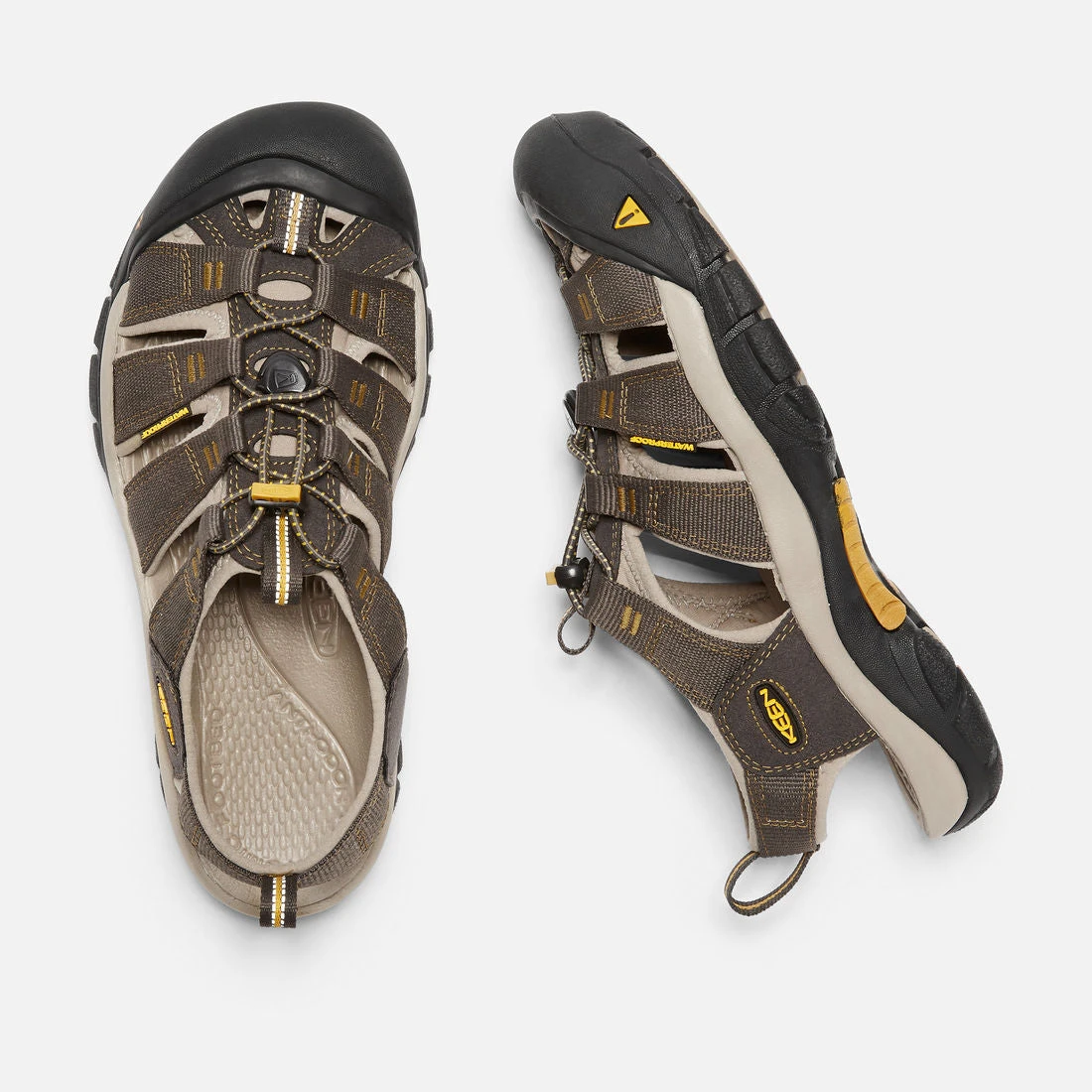 Keen Men's Newport H2 Sandal - Raven/Aluminum- Regular (D) 2 Keen Men's Newport H2 Sandal - Raven/Aluminum- Regular (D) - Image 2