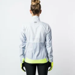 Gore Wear Women's Drive Jacket - White/Neon Yellow -Patagonia Shop 100845 0108 4 1