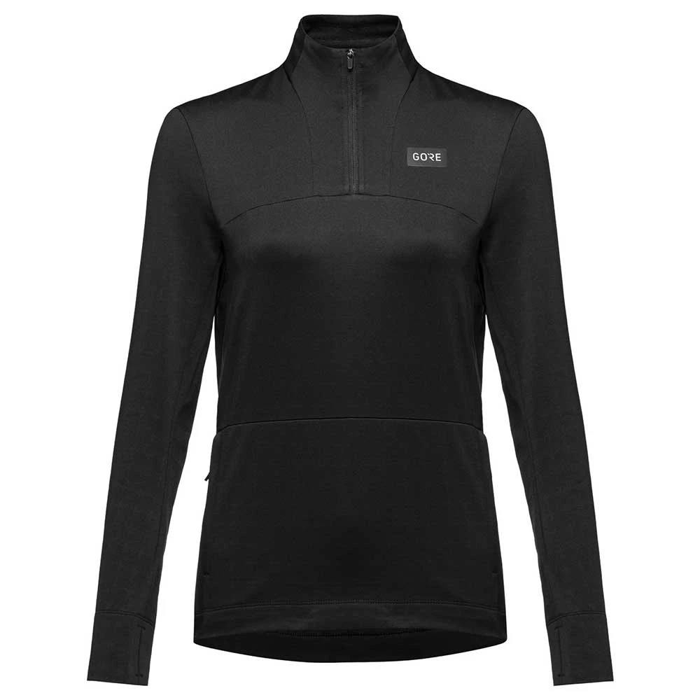 Gore Wear Women's Everyday Thermo 1/4 Zip Women - Black 1 Gore Wear Women's Everyday Thermo 1/4 Zip Women - Black