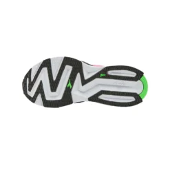 Diadora Women's Atomo V7000 Running Shoe - White/Green Fluo/Pink Fluo -Patagonia Shop 101.179068 D0250 40 HR