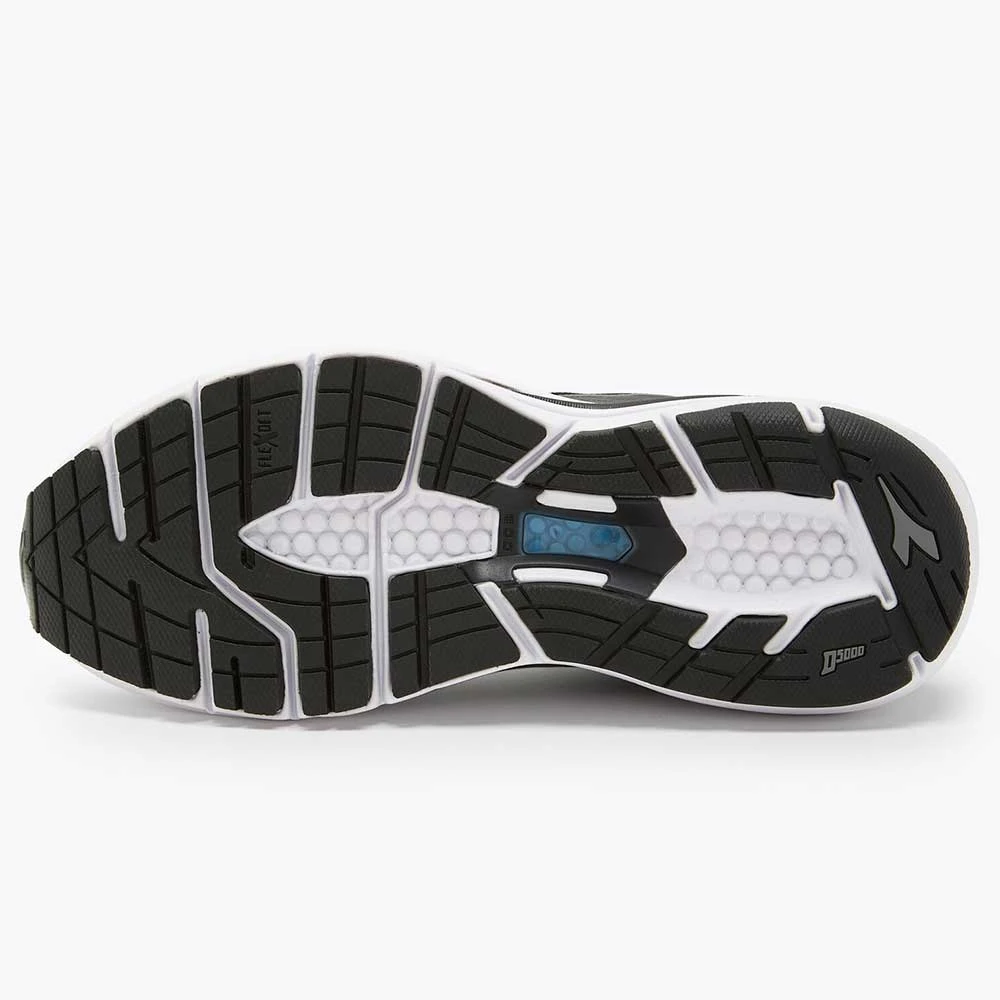 Diadora Women's Mythos Blushield Vortice 8 Running Shoe - Black/White-Regular (B) 6 Diadora Women's Mythos Blushield Vortice 8 Running Shoe - Black/White-Regular (B) - Image 6