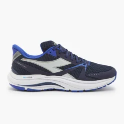 Diadora Men's Mythos Blushield Vortice 8 Running Shoe- Blue Corsair/White/Surf The Web - Regular (D)