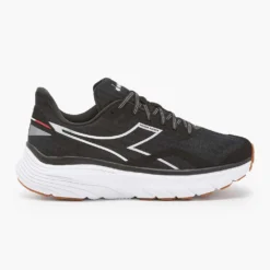 Diadora Men's Nucleo Running Shoe - Black/Silver/White - Regular (D)
