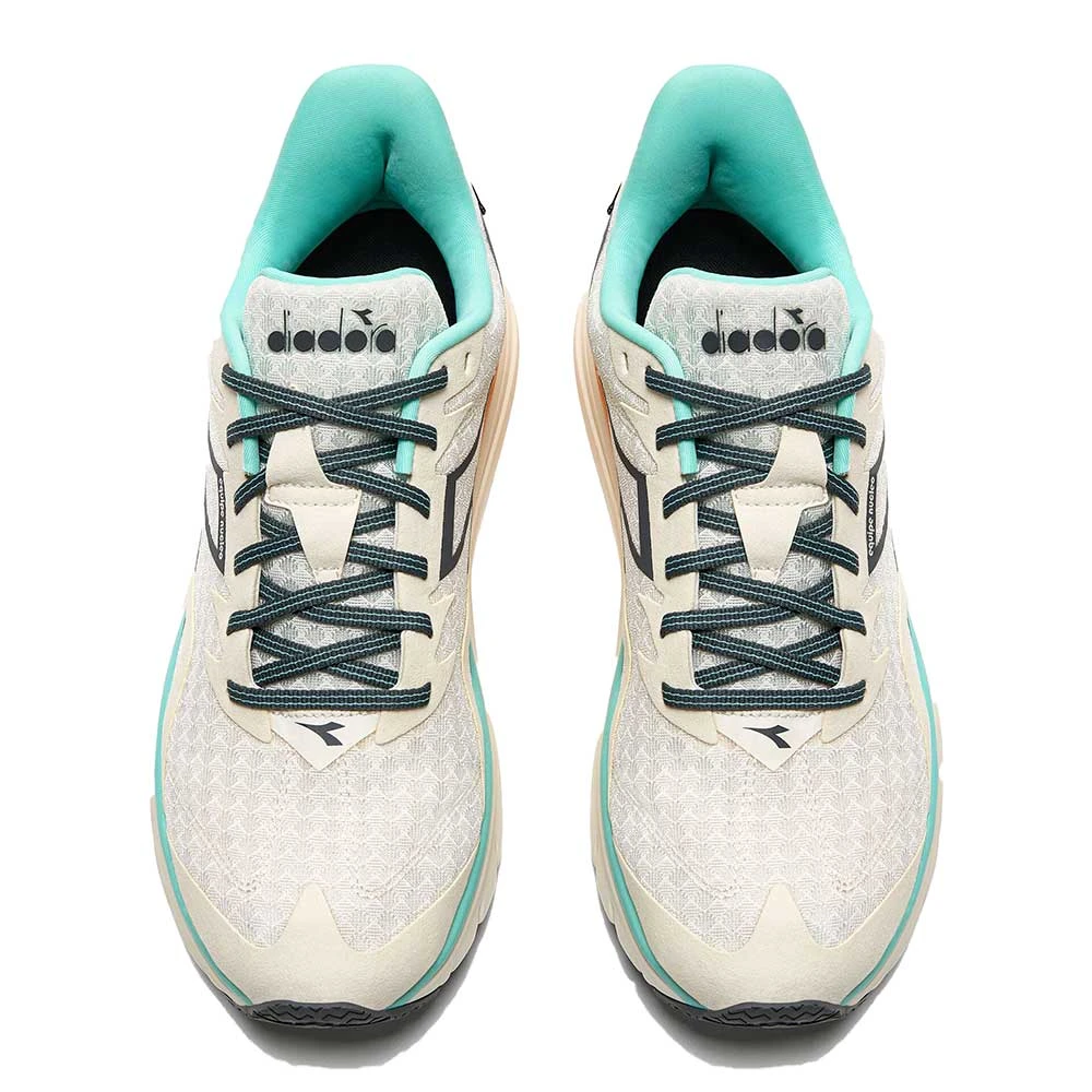 Diadora Men's Equipe Nucleo Running Shoe - Whisper White/Steel Gray - Regular (D) 2 Diadora Men's Equipe Nucleo Running Shoe - Whisper White/Steel Gray - Regular (D) - Image 2