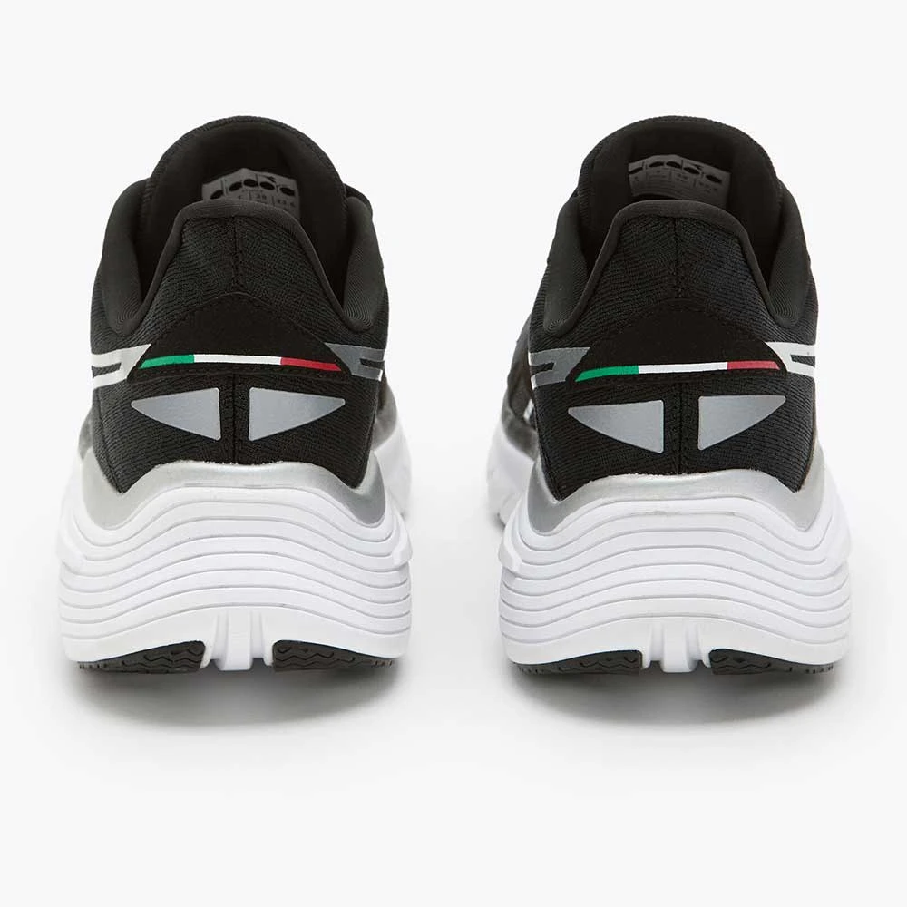 Diadora Women's Nucleo Running Shoe - Black/Silver/White - Regular (B) 3 Diadora Women's Nucleo Running Shoe - Black/Silver/White - Regular (B) - Image 3