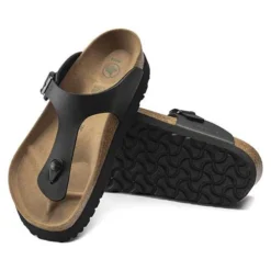 Birkenstock Gizeh Platform Vegan - Birko Flor Black- Regular/Wide 11 Birkenstock Gizeh Platform Vegan - Birko Flor Black- Regular/Wide -Patagonia Shop 1018546 sole