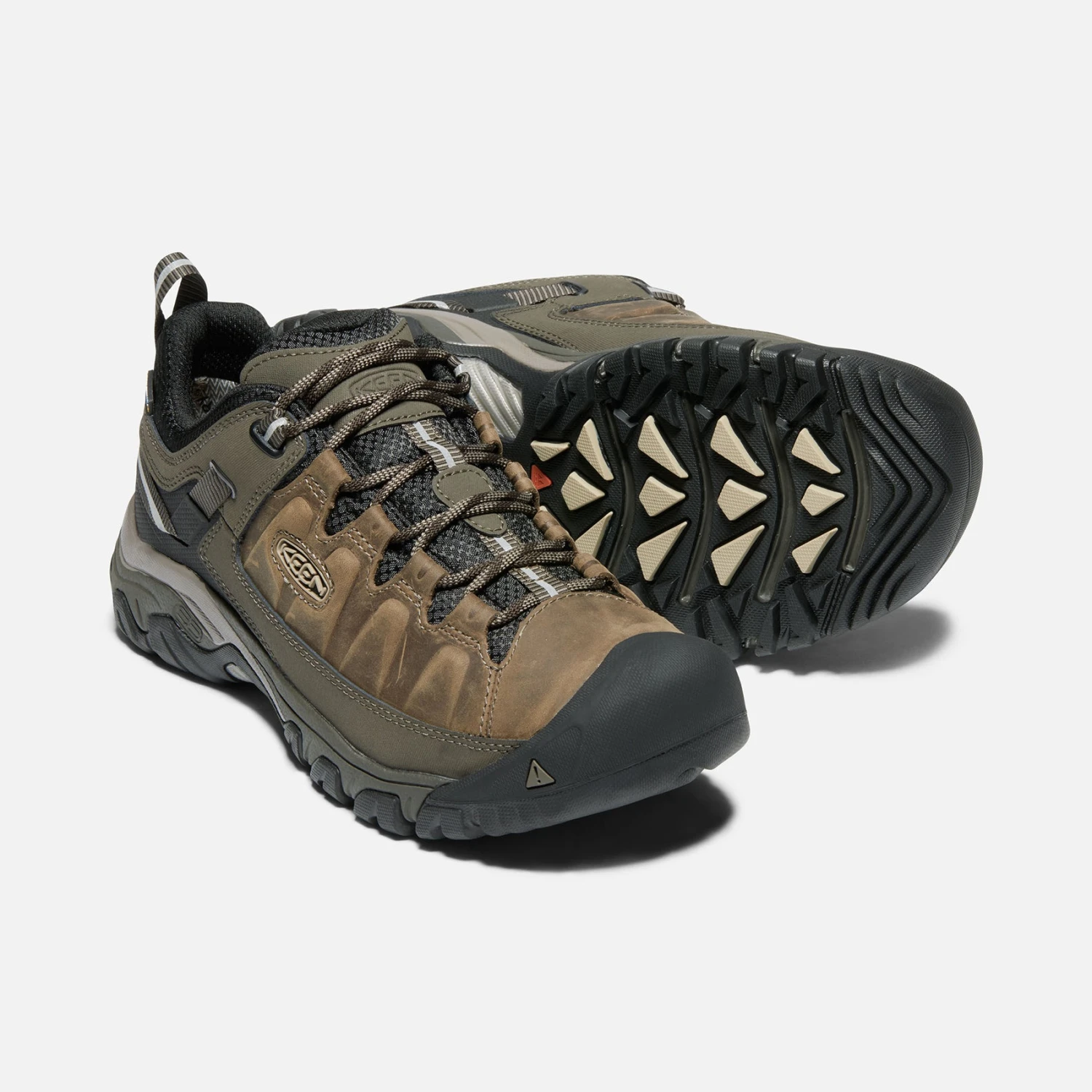 Keen Men's Targhee III Waterproof Hiking Shoe - Bungee Cord/Black - Wide (2E) 5 Keen Men's Targhee III Waterproof Hiking Shoe - Bungee Cord/Black - Wide (2E) - Image 5