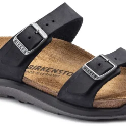 Birkenstock Women's Sierra Oiled Leather Sandal - Black - Regular/Wide 11 Birkenstock Women's Sierra Oiled Leather Sandal - Black - Regular/Wide -Patagonia Shop 1018704 detail 1