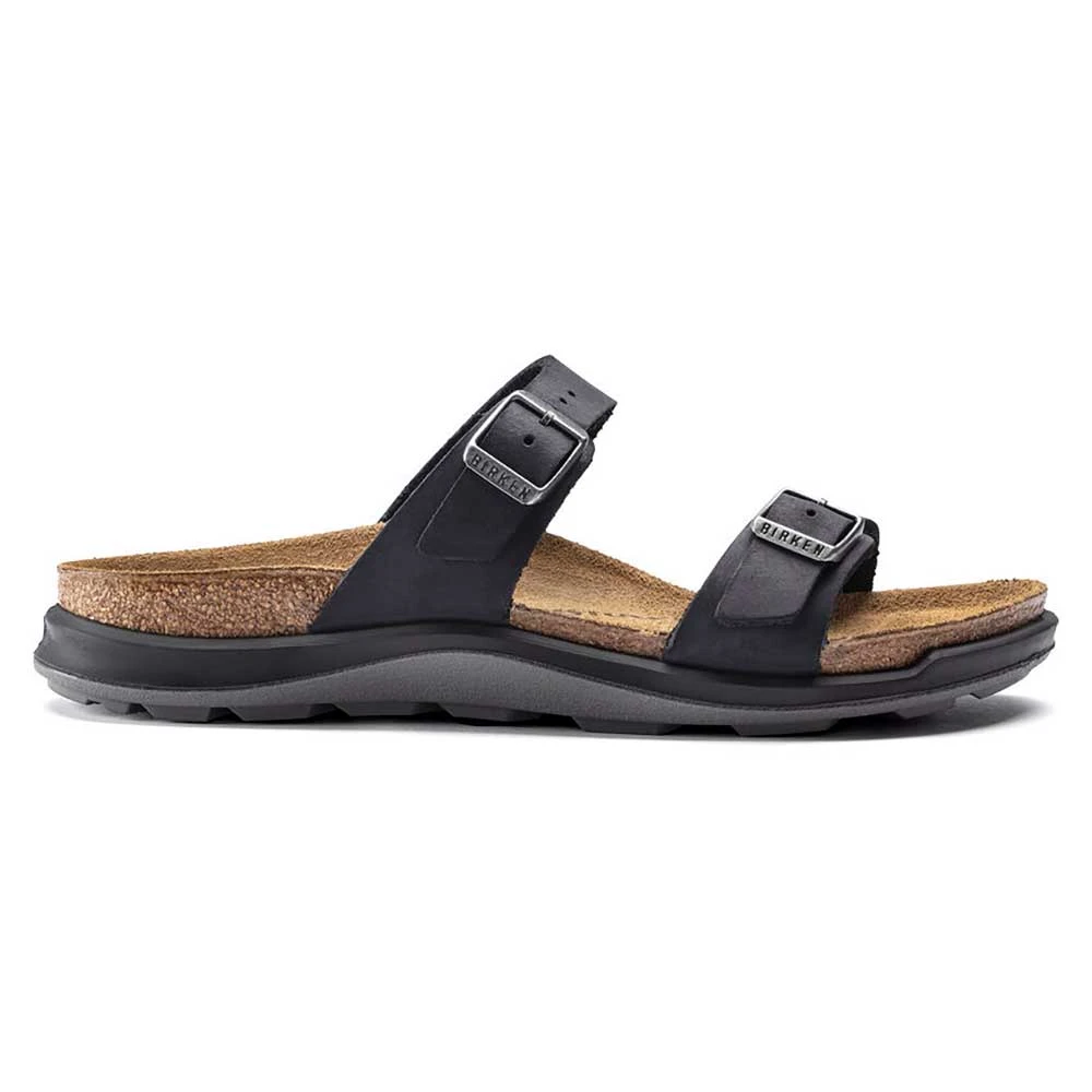 Birkenstock Women's Sierra Oiled Leather Sandal - Black - Regular/Wide 7 Birkenstock Women's Sierra Oiled Leather Sandal - Black - Regular/Wide - Image 7