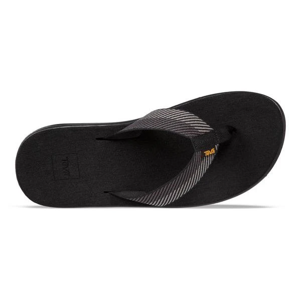 Teva Men's Voya Flip Sandals - Vori Black Gray- Regular (D) 2 Teva Men's Voya Flip Sandals - Vori Black Gray- Regular (D) - Image 2