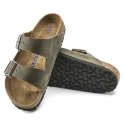 Birkenstock Arizona Soft Footbed Faded Khaki Oiled Nubuck Leather- Regular/Wide 8 Birkenstock Arizona Soft Footbed Faded Khaki Oiled Nubuck Leather- Regular/Wide -Patagonia Shop 1019313 sole
