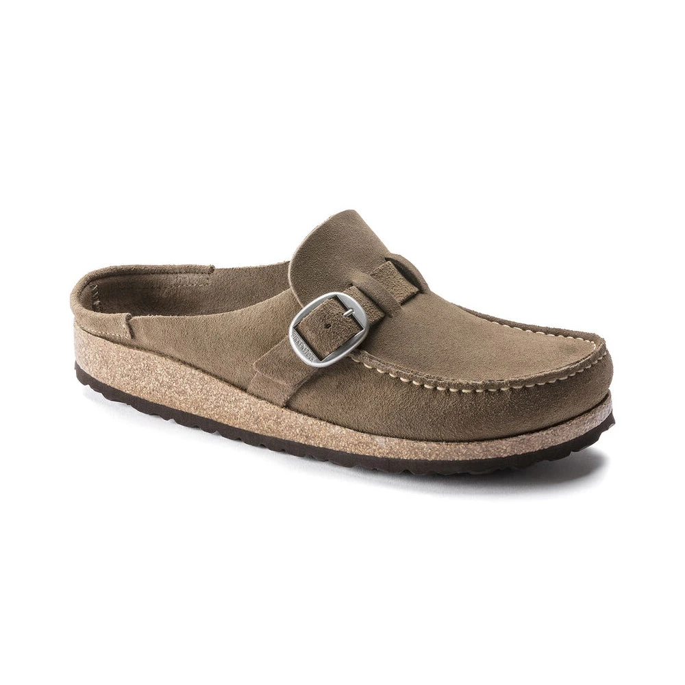 Birkenstock Women's Buckley Suede - Grey Taupe- Medium/Narrow 1 Birkenstock Women's Buckley Suede - Grey Taupe- Medium/Narrow