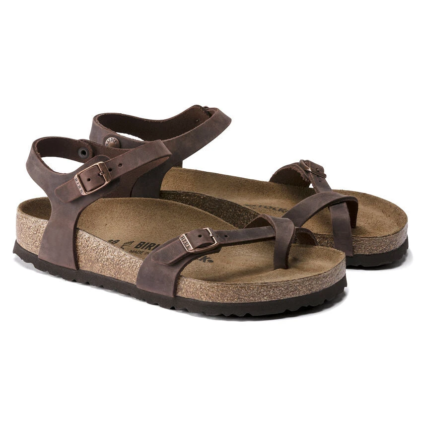 Birkenstock Women's Taormina Habana Oiled Leather- Regular/Wide 2 Birkenstock Women's Taormina Habana Oiled Leather- Regular/Wide - Image 2