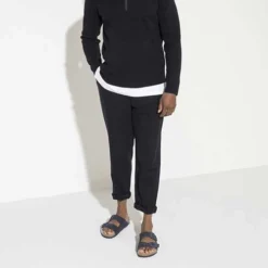 Birkenstock Arizona Suede Soft Footbed -Midnight- Medium/Narrow -Patagonia Shop 1020716 f look m