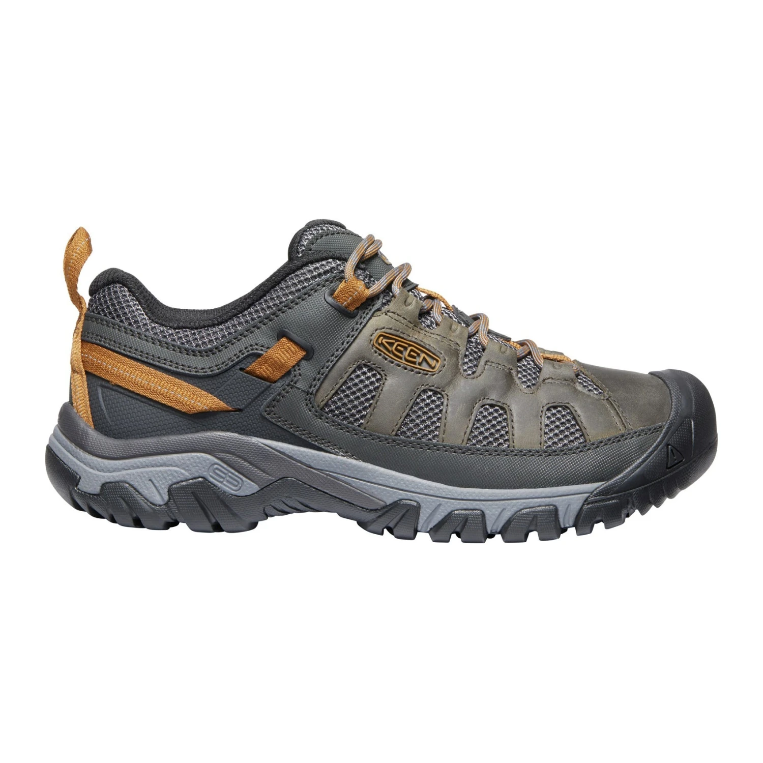 Keen Men's Targhee Vent Trail Shoe - Raven/Bronze Brown - Regular (D) 1 Keen Men's Targhee Vent Trail Shoe - Raven/Bronze Brown - Regular (D)