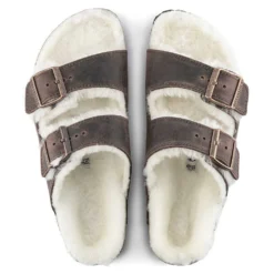 Birkenstock Arizona Shearling Sandal - Habana Natural- Medium/Narrow 11 Birkenstock Arizona Shearling Sandal - Habana Natural- Medium/Narrow -Patagonia Shop 1021049 top