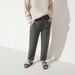 Birkenstock Women's Franca Oiled Leather Sandals- Black- Regular/Wide -Patagonia Shop 1021112 f look f