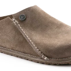 Birkenstock Women's Zermatt Suede Slipper - Gray Taupe - Medium/Narrow -Patagonia Shop 1021318 detail 1