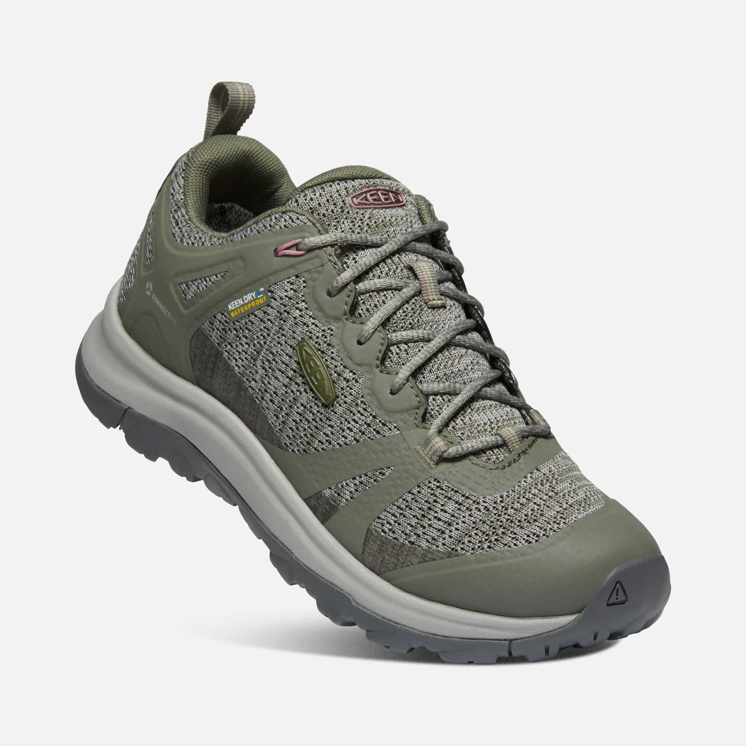 Keen Women's Terradora II Waterproof Hiking Shoe - Steel Grey/Ocean Wave 2 Keen Women's Terradora II Waterproof Hiking Shoe - Steel Grey/Ocean Wave - Image 2