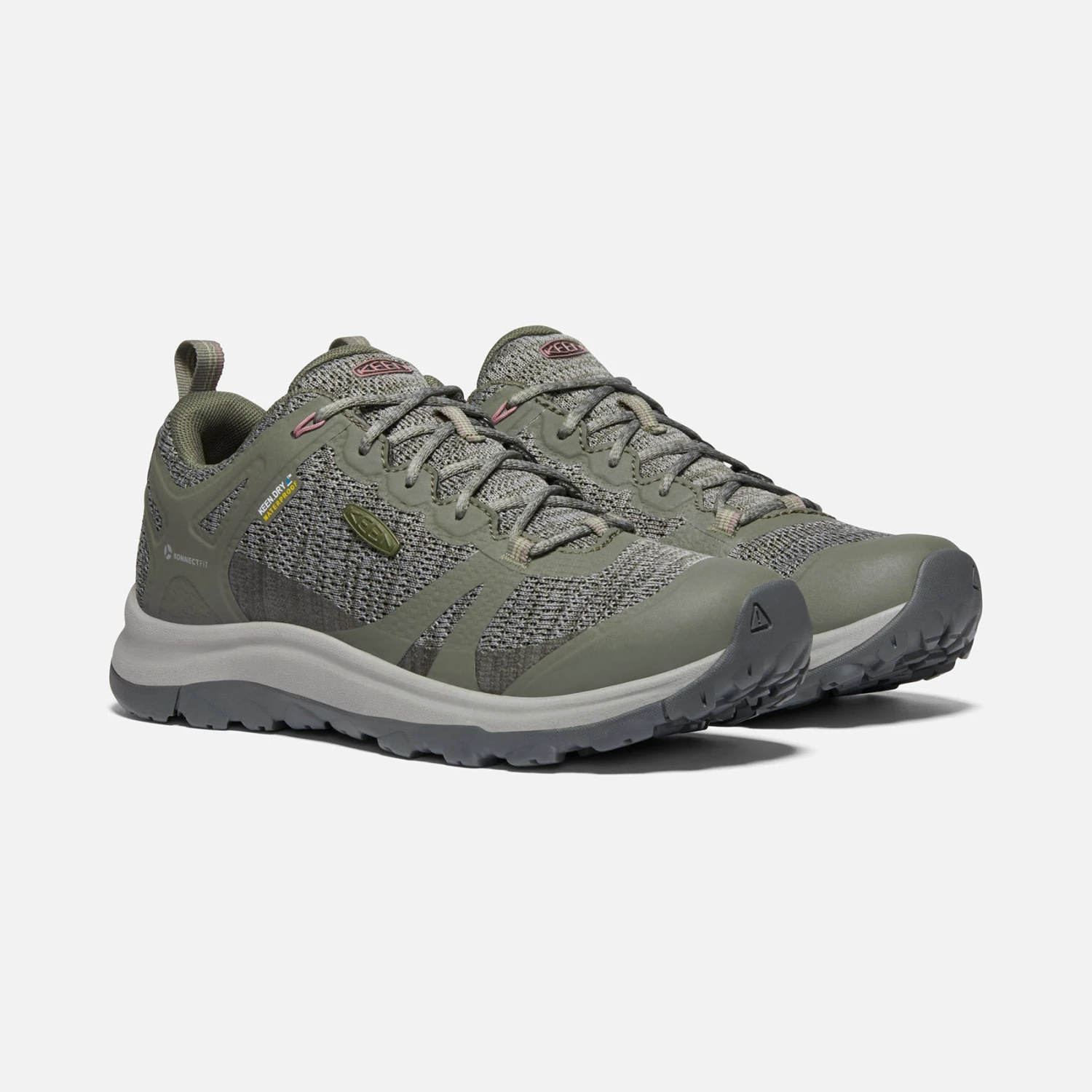 Keen Women's Terradora II Waterproof Hiking Shoe - Steel Grey/Ocean Wave 5 Keen Women's Terradora II Waterproof Hiking Shoe - Steel Grey/Ocean Wave - Image 5