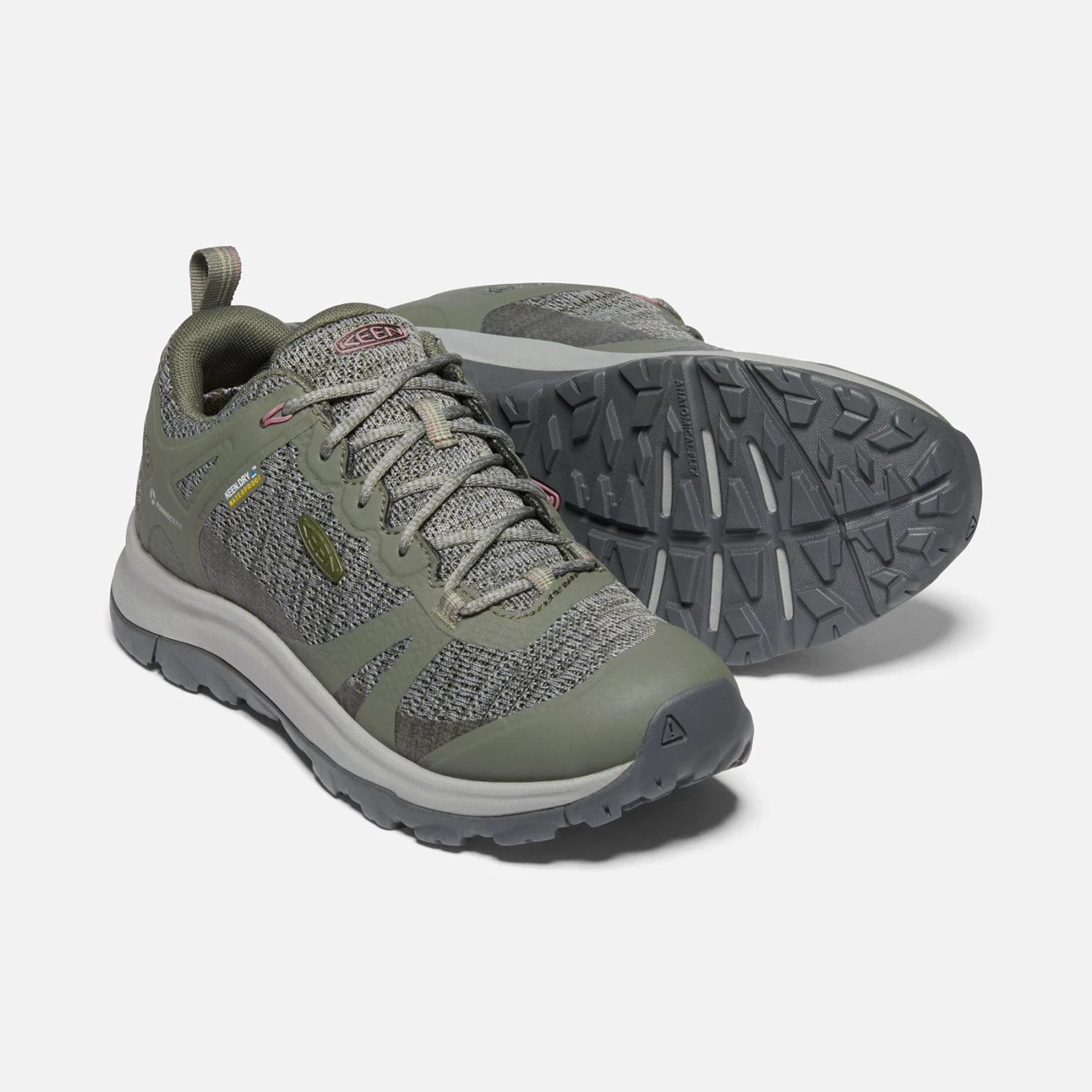 Keen Women's Terradora II Waterproof Hiking Shoe - Steel Grey/Ocean Wave 4 Keen Women's Terradora II Waterproof Hiking Shoe - Steel Grey/Ocean Wave - Image 4