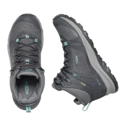 Keen Women's Terradora II Mid Waterproof Hiking Boot - Magnet/Ocean Wave - Regular (B) -Patagonia Shop 1022353 PLD large