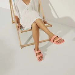 Birkenstock Arizona EVA Sandal - Coral Peach- Medium/Narrow 8 Birkenstock Arizona EVA Sandal - Coral Peach- Medium/Narrow -Patagonia Shop 1022367 f look f