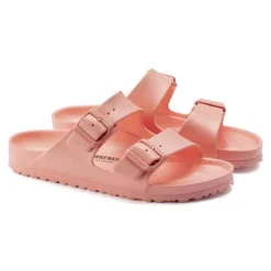 Birkenstock Arizona EVA Sandal - Coral Peach- Medium/Narrow 9 Birkenstock Arizona EVA Sandal - Coral Peach- Medium/Narrow -Patagonia Shop 1022367 pair