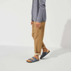 Birkenstock Arizona SFB Oil Leather Sandal - Dusty Blue - Regular/Wide 13 Birkenstock Arizona SFB Oil Leather Sandal - Dusty Blue - Regular/Wide -Patagonia Shop 1022477 f look m