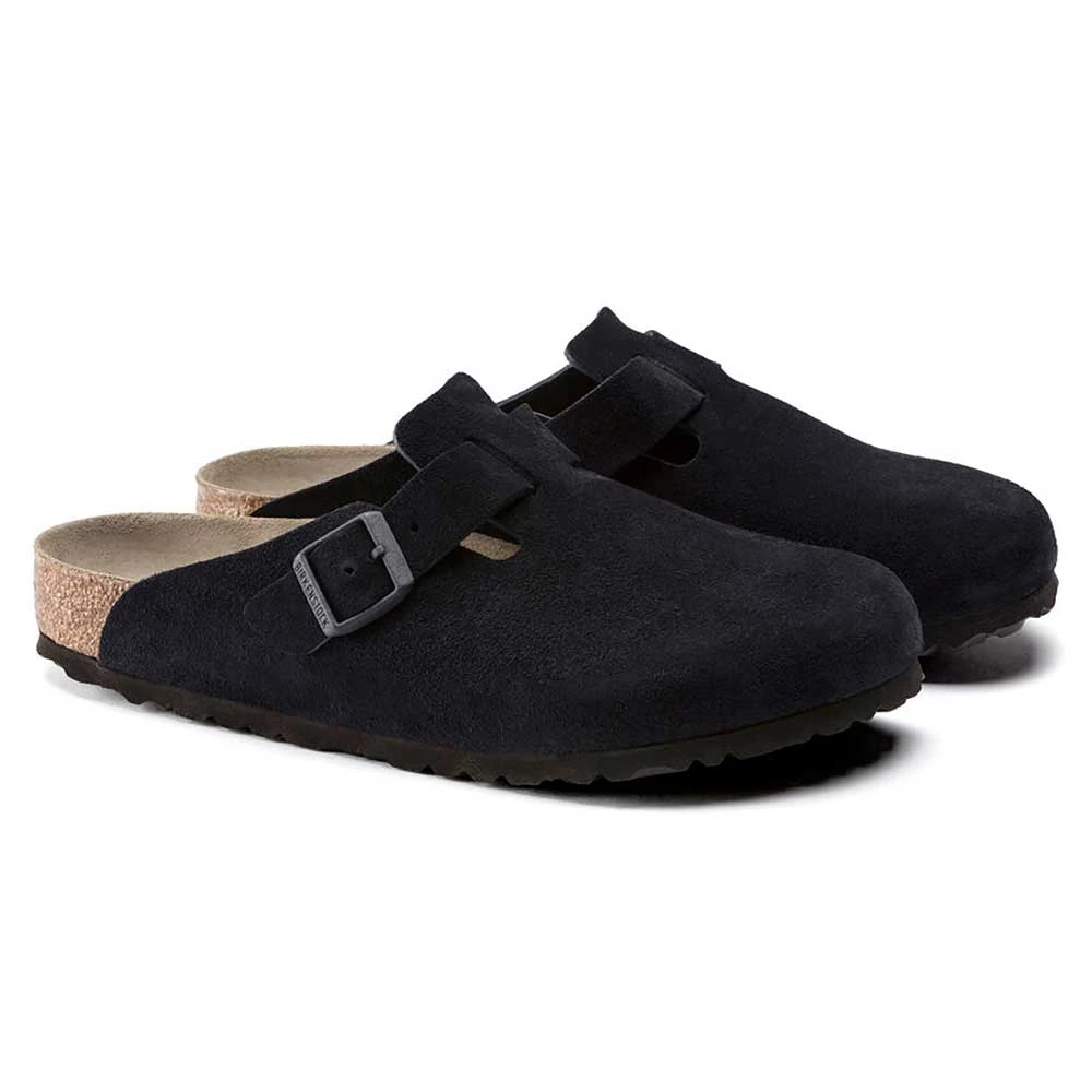 Birkenstock Women's Boston Soft Footbed - Midnight - Regular 3 Birkenstock Women's Boston Soft Footbed - Midnight - Regular - Image 3