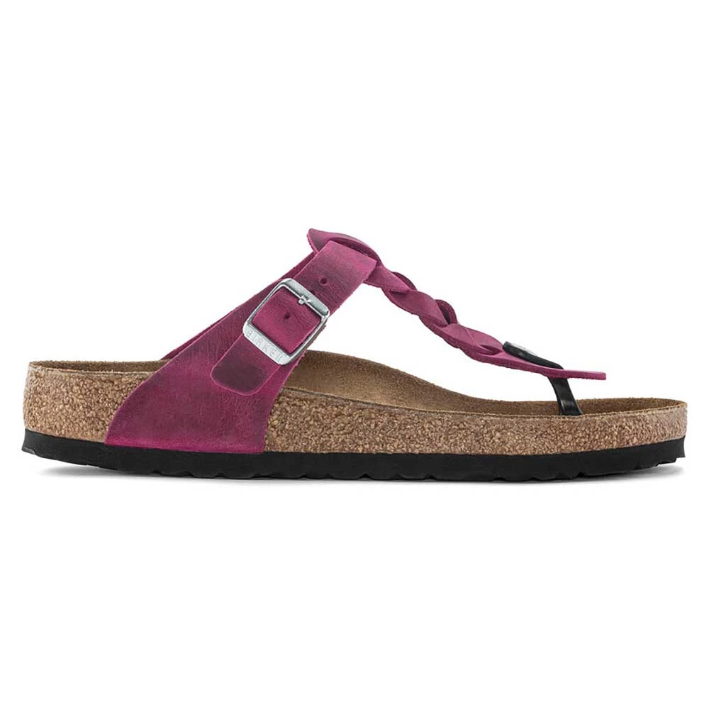 Birkenstock Women's Gizeh Braid Sandal- Festival Fuchsia- Regular/Wide 2 Birkenstock Women's Gizeh Braid Sandal- Festival Fuchsia- Regular/Wide - Image 2