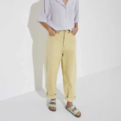 Birkenstock Women's Arizona Nubuck - Matcha- Medium/Narrow -Patagonia Shop 1024116 f look f