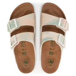 Birkenstock Women's Arizona Platform Sandal- Watercolor Pink- Medium/Narrow -Patagonia Shop 1024597 top